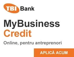 Credit antreprenor online TBI Bank