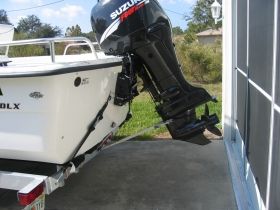 Suport motor outboard transom
