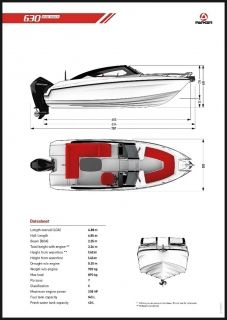 Parker 630 Bowrider  & Mercury F115 EFI din stoc